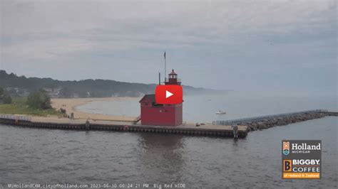 webcam holland michigan|MiHollandCAM at Holland State Park